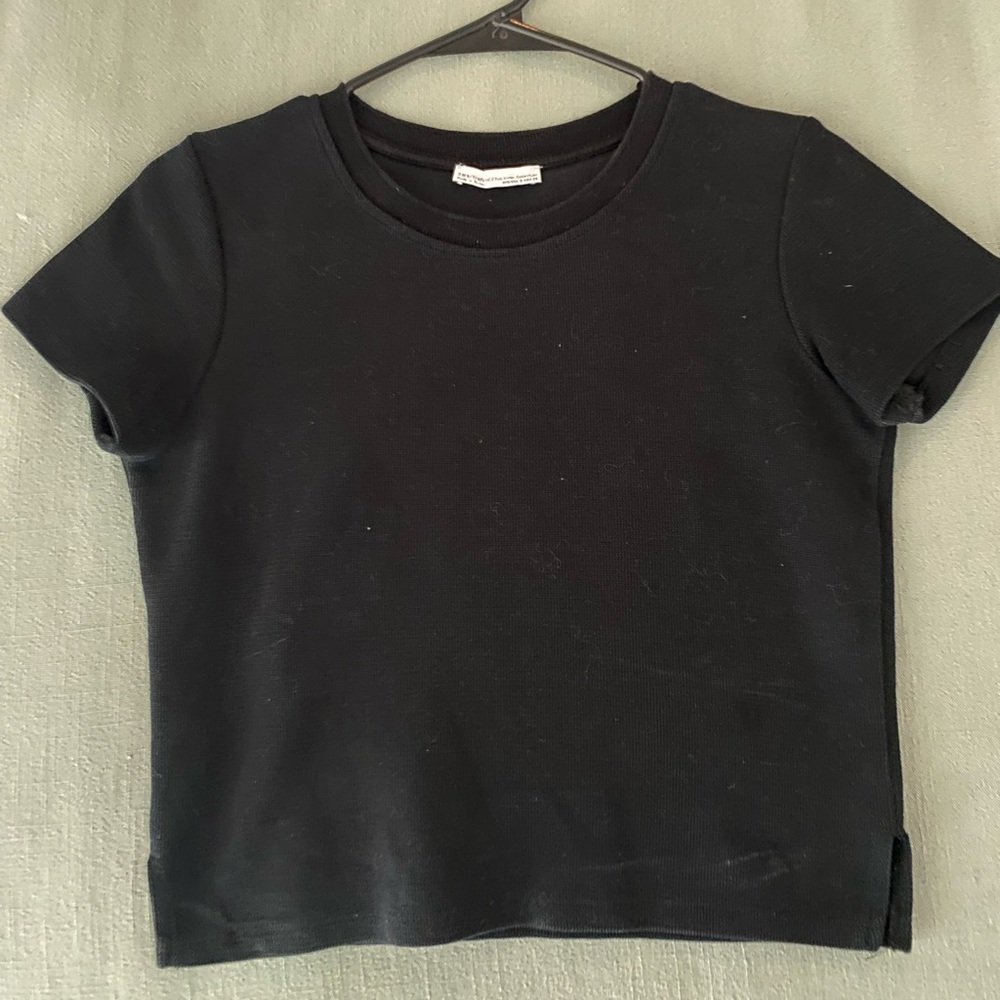 Zara black shirt in size small